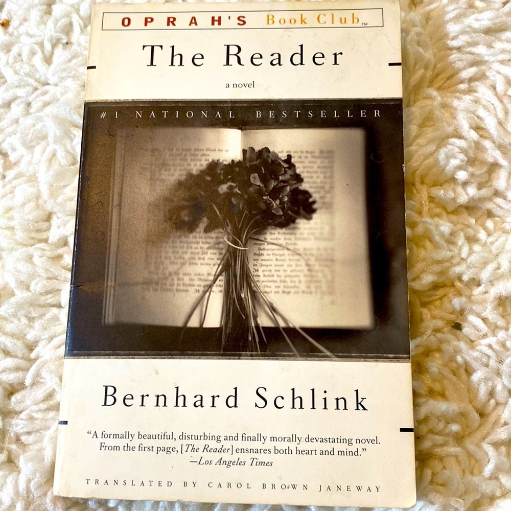 THE READER  a Novel by BERNHARD SCHLINK OPRAH’S BOOK CLUB - CLEAN PB